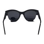 عینک آفتابی اورجینال زنانه فسیل مدل FW197 گربه‌ای اورسایز مشکی - Image 5