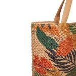 کیف دوشی حصیری زنانه پیر کاردین - Image 5