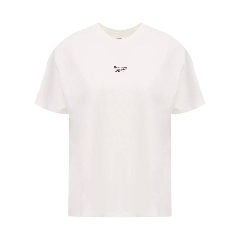 Reebok Yuresa Tee Ekru Women’s Short Sleeve T-Shirt تیشرت زنانه اورجینال ریباک یورسا اکرو - Image 1