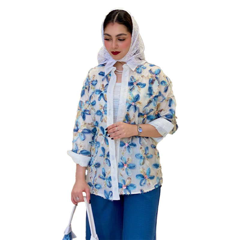 Turkish women's shirt ست شومیز و شلوار زنانه ترک - Image 1