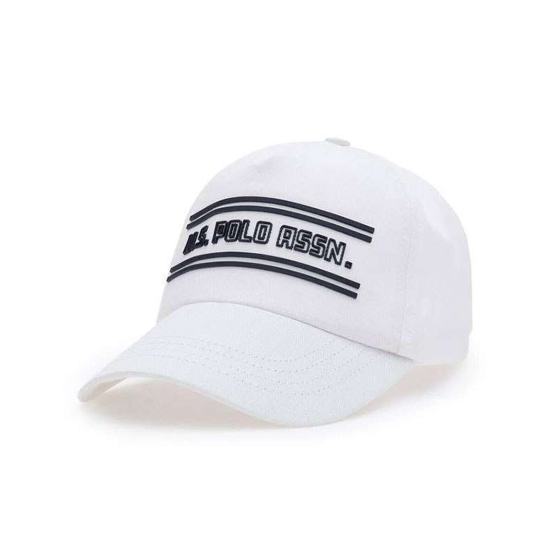 U.S. Polo Assn. Men’s White Baseball Cap کلاه کپ مردانه سفید یو اس پولو اسن - Image 1