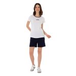 تیشرت زنانه یقه گرد سفید یو.اس. پولو اسن - Image 2
