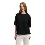تیشرت زنانه یقه گرد مشکی یو اس پولو اسن - Image 3