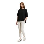 تیشرت زنانه یقه گرد مشکی یو اس پولو اسن - Image 4