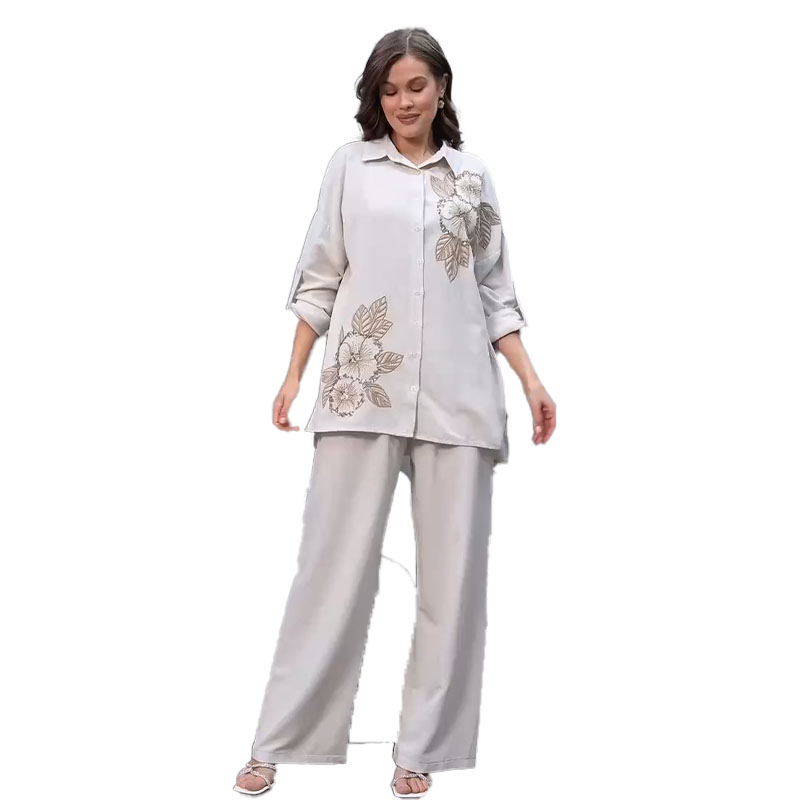 Women's blouse and pants set ست شومیز و شلوار زنانه ترک - Image 1
