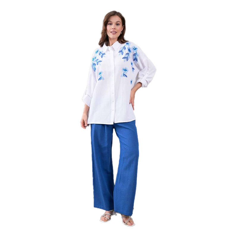Women's blouse and pants set ست شومیز و شلوار زنانه ترک - Image 1