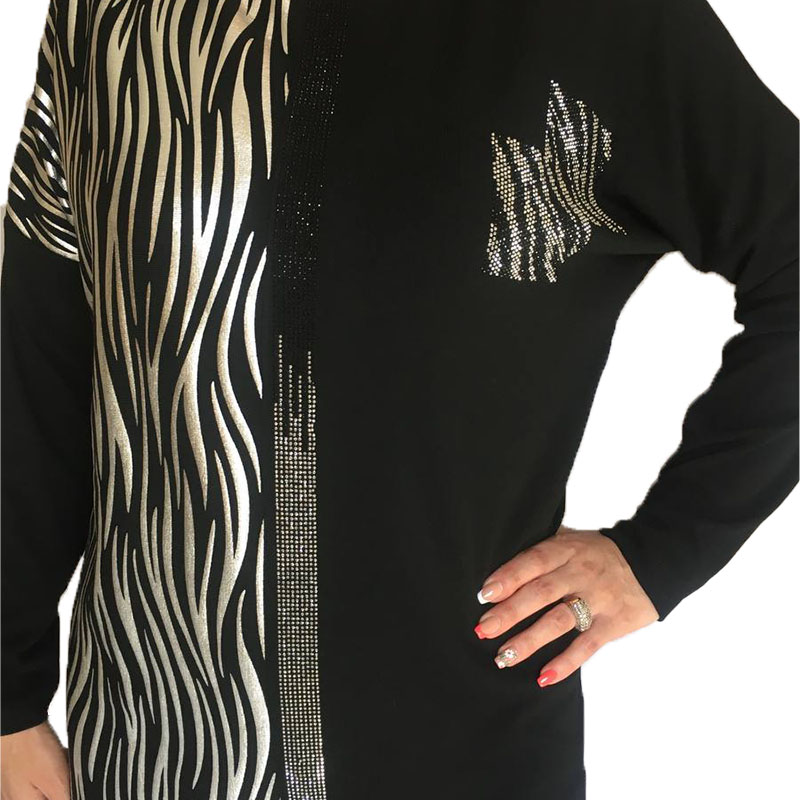 Women's large size blouse بلوز زنانه سایز بزرگ - Image 1