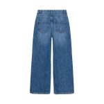 شلوار جین زنانه بگ (Wide Leg) فاق بلند زارا ZW Collection آبی - Image 2