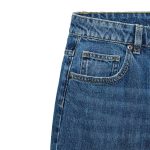شلوار جین زنانه بگ (Wide Leg) فاق بلند زارا ZW Collection آبی - Image 3